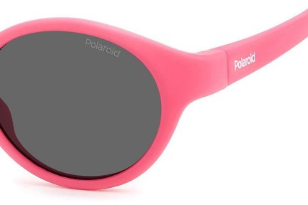 Sončna očala Polaroid Junior PLDK007/S MU1/M9 Polarized Ovalna Roza