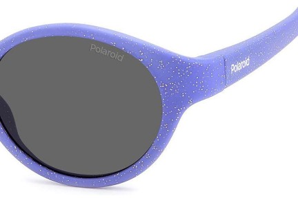 Sončna očala Polaroid Junior PLDK007/S MW2/M9 Polarized Ovalna Vijolična