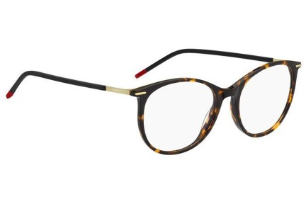 Očala HUGO HG1238 0UC Cat Eye Havana