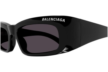 Sončna očala Balenciaga BB0266S 001 Pravokotna Črna