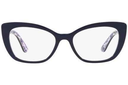 Očala Dolce & Gabbana DG3360 3414 Cat Eye Modra