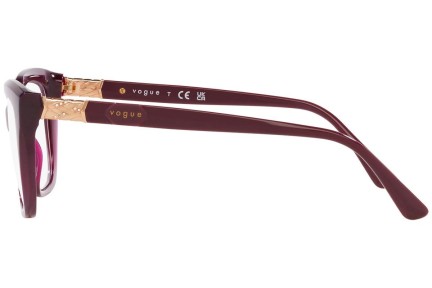 Očala Vogue Eyewear VO5477B 2989 Pravokotna Rdeča