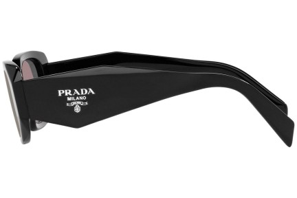 Sončna očala Prada PR17WS 1AB07Z Pravokotna Črna