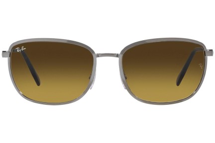 Sončna očala Ray-Ban RB3705 916785 Pravokotna Srebrna