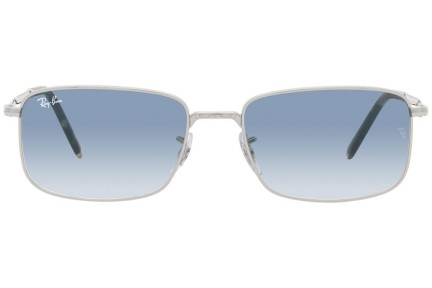 Sončna očala Ray-Ban RB3717 003/3F Pravokotna Srebrna