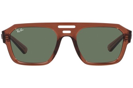 Sončna očala Ray-Ban Corrigan RB4397 667882 Flat Top Rjava