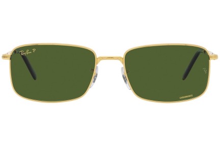 Sončna očala Ray-Ban RB3717 9196P1 Polarized Pravokotna Zlata