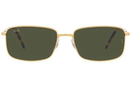 Sončna očala Ray-Ban RB3717 919631 Pravokotna Zlata