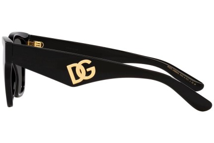 Sončna očala Dolce & Gabbana DG4437 501/87 Cat Eye Črna