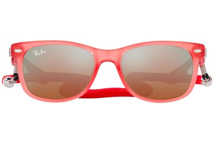 Sončna očala Ray-Ban Junior New Wayfarer Junior RJ9052S 7145A8 Kvadratna Roza