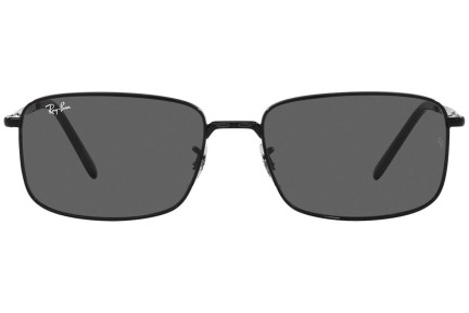 Sončna očala Ray-Ban RB3717 002/B1 Pravokotna Črna