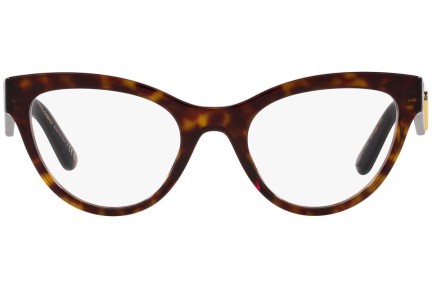 Očala Dolce & Gabbana DG3372 502 Cat Eye Havana