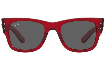 Sončna očala Ray-Ban Mega Wayfarer RB0840S 6679B1 Kvadratna Rdeča