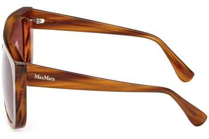 Sončna očala Max Mara MM0073 50E Flat Top Havana