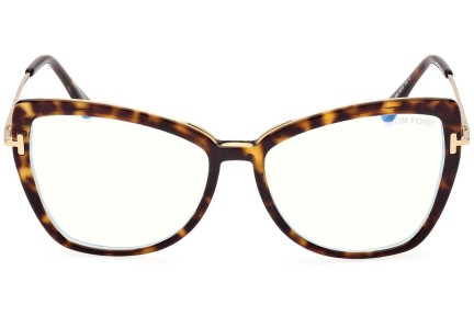 Očala Tom Ford FT5882-B 056 Cat Eye Havana