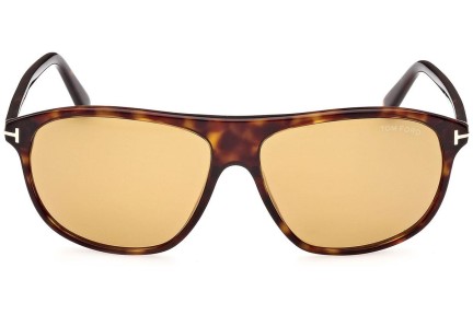 Sončna očala Tom Ford FT1027 52E Pilotska Havana