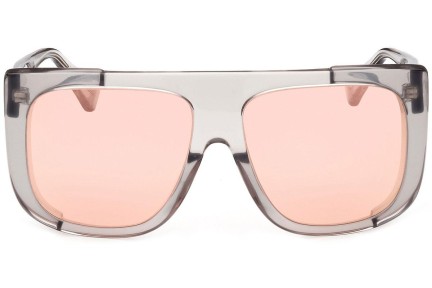 Sončna očala Max Mara MM0073 03L Flat Top Kristalna