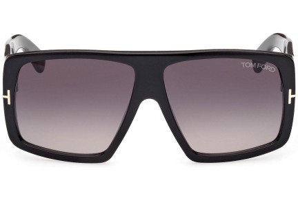 Sončna očala Tom Ford FT1036 01B Kvadratna Črna