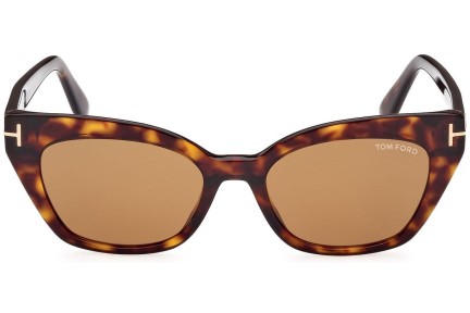 Sončna očala Tom Ford FT1031 52E Cat Eye Havana