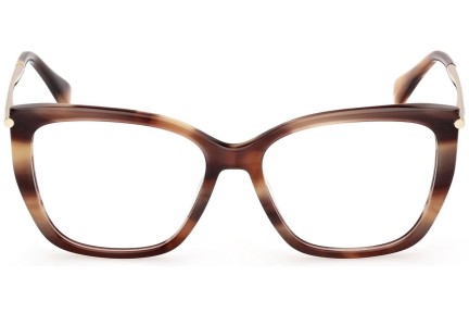 Očala Max Mara MM5007 047 Kvadratna Havana