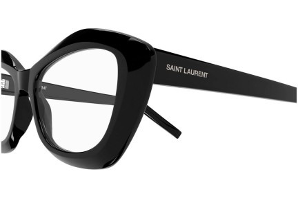 Očala Saint Laurent SL68OPT 001 Cat Eye Črna