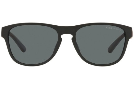 Sončna očala Polo Ralph Lauren PH4180U 537581 Polarized Kvadratna Črna