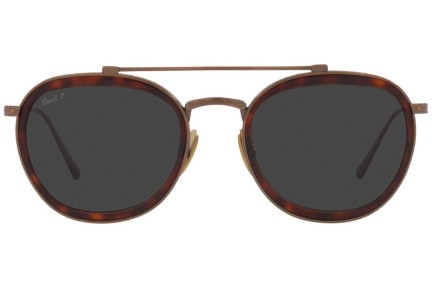 Sončna očala Persol PO5008ST 801648 Polarized Okrogla Havana