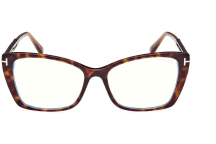 Očala Tom Ford FT5893-B 052 Cat Eye Havana