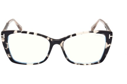 Očala Tom Ford FT5893-B 005 Cat Eye Havana