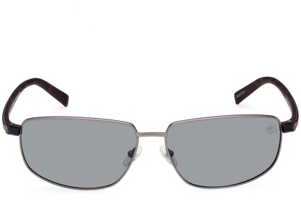 Sončna očala Timberland TB9325 09R Polarized Pravokotna Srebrna