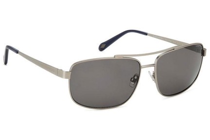 Sončna očala Fossil FOS2130/G/S R81/M9 Polarized Pravokotna Srebrna