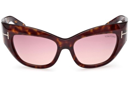 Sončna očala Tom Ford Brianna FT1065 52T Cat Eye Havana