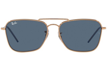 Sončna očala Ray-Ban Caravan Reverse RBR0102S 92023A Pravokotna Zlata