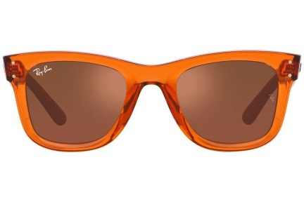 Sončna očala Ray-Ban Wayfarer Reverse RBR0502S 6712GM Kvadratna Oranžna