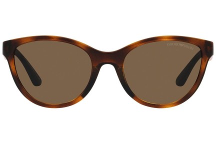 Sončna očala Emporio Armani EK4003 502673 Cat Eye Havana