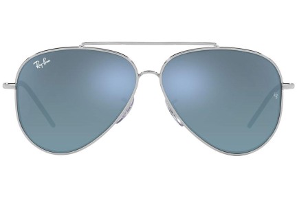 Sončna očala Ray-Ban Aviator Reverse RBR0101S 003/GA Pilotska Srebrna