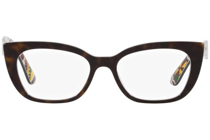 Očala Dolce & Gabbana DX3357 3217 Cat Eye Havana