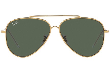 Sončna očala Ray-Ban Aviator Reverse RBR0101S 001/VR Pilotska Zlata