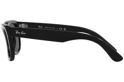 Sončna očala Ray-Ban Wayfarer Reverse RBR0502S 6677VR Kvadratna Črna