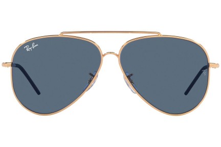 Sončna očala Ray-Ban Aviator Reverse RBR0101S 92023A Pilotska Zlata