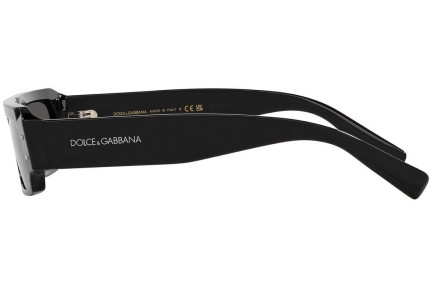 Sončna očala Dolce & Gabbana DG4458 501/87 Pravokotna Črna