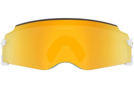 Sončna očala Oakley Oakley Kato OO9455M 945524 Enojna leča | Shield Bela