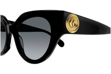 Sončna očala Gucci GG1408S 001 Cat Eye Črna