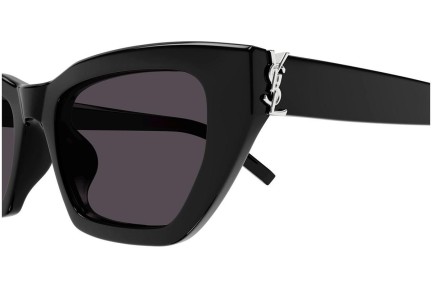 Sončna očala Saint Laurent SLM127/F 001 Cat Eye Črna