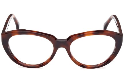 Očala Max Mara MM5113 052 Ovalna Havana