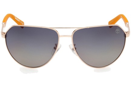 Sončna očala Timberland TB9340-H 32D Polarized Pilotska Zlata