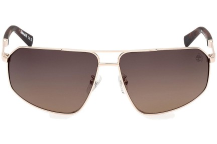 Sončna očala Timberland TB9341-H 32H Polarized Pilotska Zlata