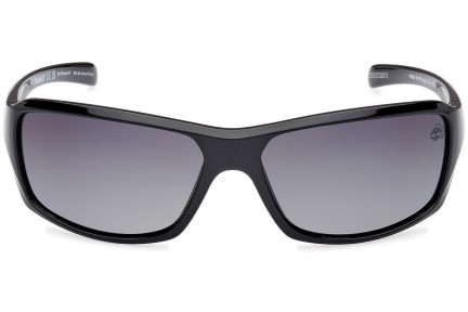 Sončna očala Timberland TB9332 01D Polarized Kvadratna Črna