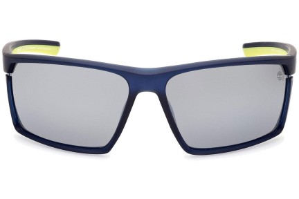 Sončna očala Timberland TB9333 91D Polarized Kvadratna Modra