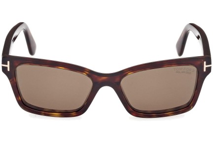 Sončna očala Tom Ford Mikel FT1085 52H Polarized Kvadratna Havana